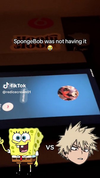 Bro went off at the end🤣 #spongebob #bakugou #mha #myheroacademia | hoodbob