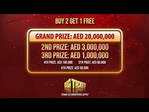 How to book/buy big ticket Online? Abu dhabi Airport lucky draw Tickets