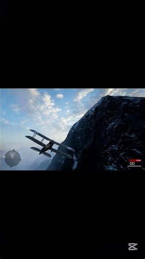 WW1 Biplane Dogfight Gets INSANE Over Mountains #shorts #Aviation #GameFlight #Dogfight
