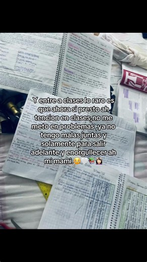 Entre a clases: lo raro es que ahora sí presto atención