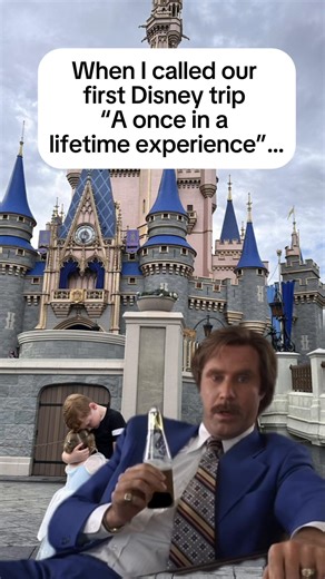 Once in a lifetime quickly turned into a full blown obsession which I’ve passed on to my children… and I’m not even sorry about it #disney #disneyobsessed #onceinalifetime #wdw #dlp