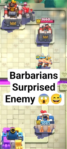 What Happens When Barbarians Strike First? Golem Push Got Shocked! 😱⚔️