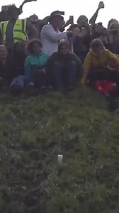 65K views · 414 reactions | The annual cheese rolling competition in Gloucestershire, England, kicked off this week. The annual competition has reportedly been held at Cooper’s Hill since the 1820s. Participants chase an eight-pound cheese ball down a hill. For full details on the winner, check out the video in today’s Etcetera section. Just tap the #linkinbio. #CheeseRoll #AnnualCompetition #CoopersHill #1440 | 1440 | Facebook