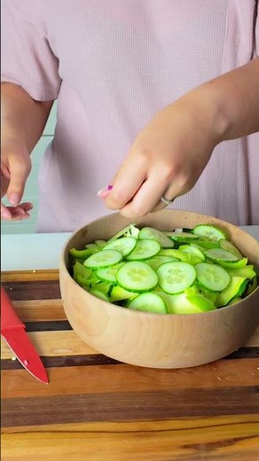 SPRING ZUCCHINI RIBBON SALAD 🥗🌸