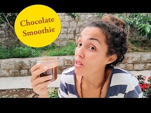 Raw Vegan Chocolate Smoothie + Optional Superfoods