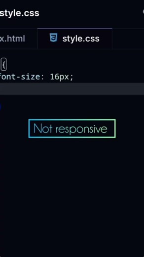 Stop Using px ❌ (Use This Instead! 😳)
