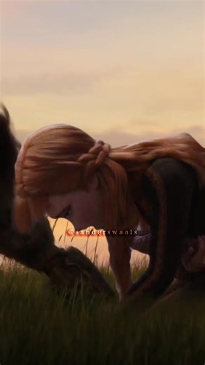Hiccup and Anna say goodbye to the dragons #frozen #frozenanna #annafrozen #queenofarendelle #queenannaofarendelle #hiccupxanna #hiccup #httyd