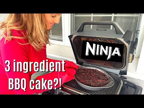 Super EASY 3 ingredient cake made on the BBQ!