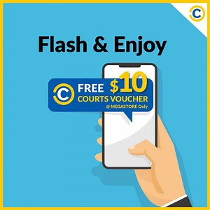 4.6K views · 11 reactions | Chanced upon the $10 COURTS voucher in...