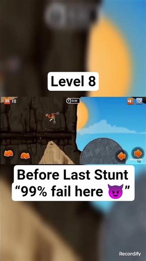 Don’t Blink 😳 Moto X3M Level 8 Impossible Finish! #gaming #motox3m