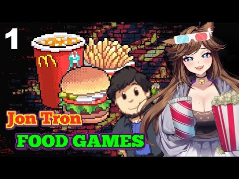 [Don't Play With Your Food!] Food Games Part 1 JonTron Reaction