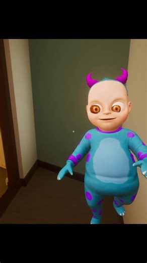 Put the Baby in the Washing Machine 😱 What Happened Next… 💀 #shorts #gaming #thebabyinyellow