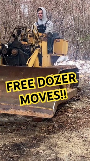 Testing my FREE dozer! #case #construction #mechanic #diesel #engine #bulldozer #engineering