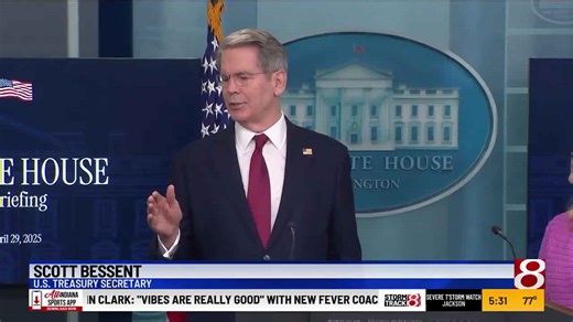 Treasury secretary touts U.S. tariffs will bring tax relief