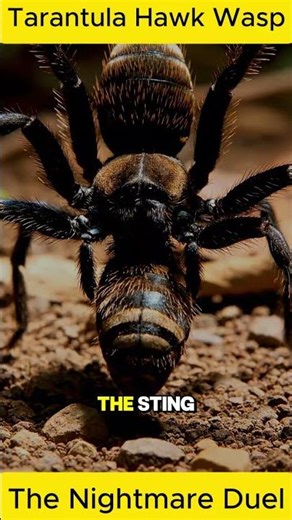 Tarantula Hawk Wasp | The Nightmare Duel | #tarantula #hawk