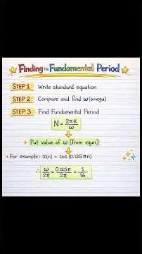 STEPS For Calculate Periodic and Aperiodic signals #Digital signal processing ‪@PrachiRokade5‬
