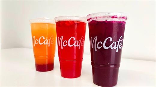 We tried McDonald’s new crafted fruit-based refresher drinks