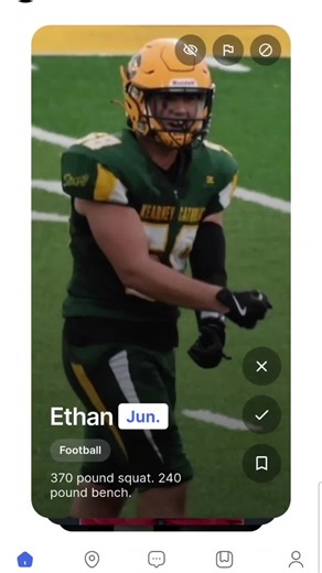 🚨Free🚨 🏈🏐🥍🏃🏾‍♂️🎾⛳️🏌‍♂️🤼‍♂️🏀⚽️⚾️🥎 Athletes & Coaches this is the new way to recruit and be recruited. Coaches be found at your program. Athletes go swipe & like the coaches. #ExpressRecruiting App Store apps.apple.com/us/app/express-recruit/id6754814362 Play Store https://play.google.com/store/apps/details?id=com.mycompany.expressrecruitofficial