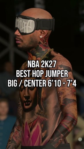 NBA 2K27 BEST HOP JUMPER FOR BIG / CENTER 6’10 - 7’4