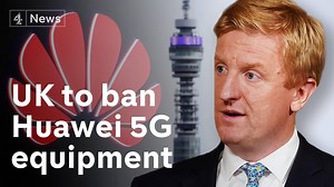 Huawei to be stripped from UK 5G network by 2027 The Government has announced it does not trust the Chinese telecoms company Huawei to make equipment for Britain's 5G network. The move will cost billions and delay the roll out of the new and faster mobile data system by up to three years. It is a sharp u-turn from the decision announced just six months ago to let Huawei make up to a third of the 5G network. China's Ambassador to the UK said the decision was disappointing and wrong. | Channel 4 N