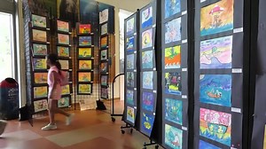 Winterfest Foundation highlights artwork from 29 local students who took part in contest - WSVN 7News | Miami News, Weather, Sports | Fort Lauderdale