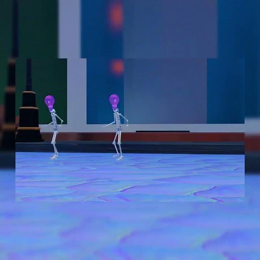 Robots in Action | Stunning Jumping Animations in Blender 4 #Blender4 #3danimation #animation