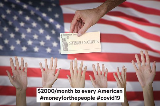 Families in line for $2,000 MONTHLY payments after 2.3million sign petition