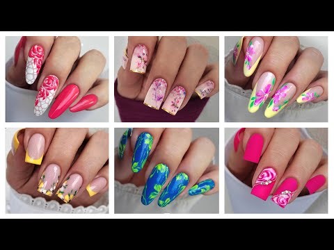 Nail Art Design 2025 🌼 Flower Nails #20nails