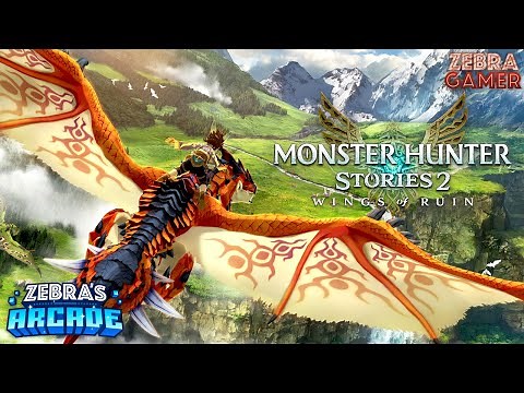 Monster Hunter Stories 2: Wings of Ruin Nintendo Switch Gameplay - Zebra's Arcade!