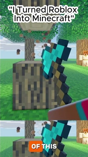"I Typed One Paragraph And Turned Roblox Into Minecraft ⛏️"
