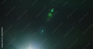 Light Leak Master Prime 25mm Lens Flares for Film and Movie. Bright Lens Flare flashes for Transitions, Titles. Light Pulses and Glows. Stock Video