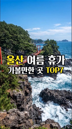 Experience the Sea and Forest at Once! 🌲 Top 6 Summer Vacation Spots in Ulsan, a Healing City Cra...