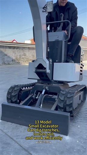 Mini excavators can dig deep trenches and break up debris. #digger #excavator