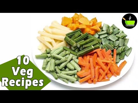 10 Best Indian Vegetable Recipes | Easy Indian Vegetarian Recipes For Dinner |Veg Recipes for Dinner