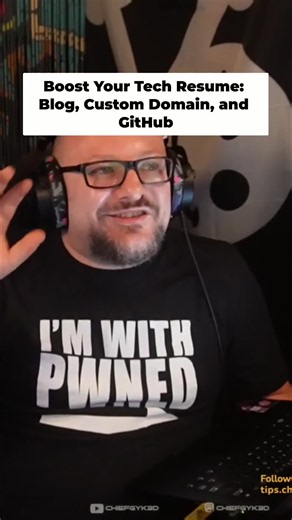Document your journey! GitHub blogs, personal websites, Git repos – they all help you stand out. Build that professional presence. #TechTips #CareerAdvice #GitHub #WebDev #Portfolio