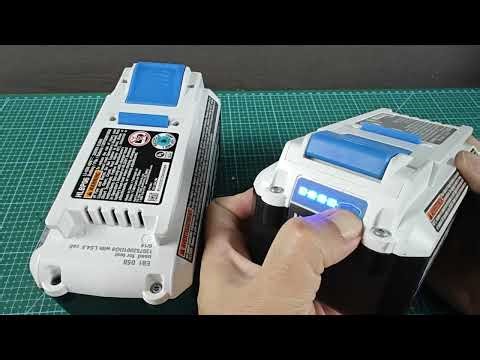 Hart 40V Battery Not Charging Red Light Flashing