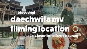 i visited bts yoongi(suga) daechwita mv filming location   jin's favorite restaurant - Italian Food