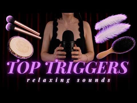 ASMR Top Triggers & Relaxing Sounds🌙 | Velvet Sleep Collection #1 | Lo Mejor del Mes
