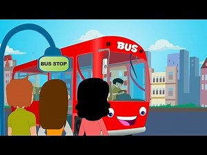 القوافي العجلات على الحافلة الحضانة | Wheels On The Bus Nursery Rhymes