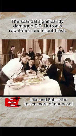 When EF Hutton Speaks, People Listen #shorts #70s #nostalgia #retro #reminisce