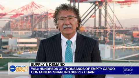 Hundreds of thousands of empty cargo containers snarling supply chain