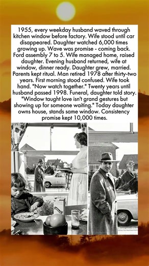 👋🪟 GOODBYE THROUGH GLASS MEANT COMING HOME