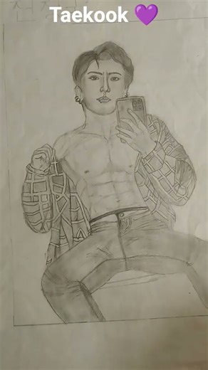 #bts #taekook #vkookcute #drawing #beautiful #art #drawingstyles 💜💜