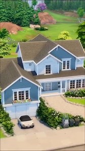 927K views · 12K reactions | coastal suburban house | the sims 4 華 ✨ EA ID: daniellebuilds one of my fav houses i've made 懶 | daniellebuilds | Facebook
