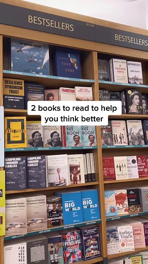 Think better by changing the way you think! Try reading these 2 books: How to think better and why & Framers. #booktok #think #howmindswork #thinkbetter #rethink #brain #book #booktoread #bookstoread #recommendations #whattoread #lifeadvice #mentalhealthawareness #bookworm @NLB Singapore