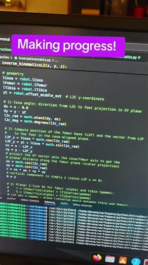 Inverse Kinematics is taking the lead! #inversekinematics #vibecoding #robotics #delta3robotics