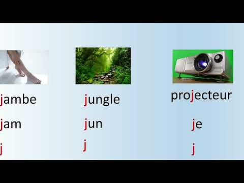 Apprendre la lettre "j"/Apprendre le français facilement .