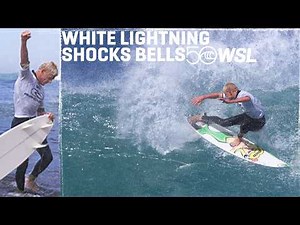 White Lightning shocks Bells Beach, Fanning rings first Bell | WSL50