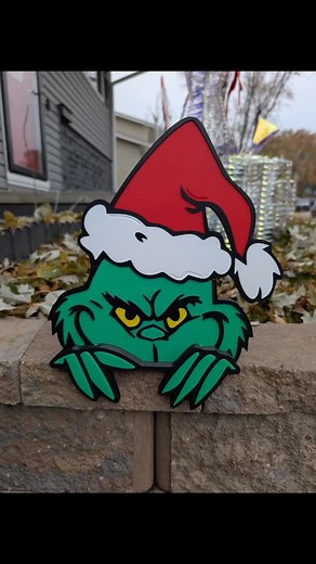 11 reactions · 3 comments | This 3D printed Grinch shelf sitter is giving PURE Grinchmas energy  Perfect Christmas decor for anyone who loves a little holiday chaos  #Grinch #Grinchmas #3DPrinting #ChristmasDecor #FYP | Average Dad Prints | Facebook