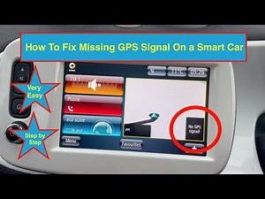 How To Fix Sat Nav issues In Smart Car